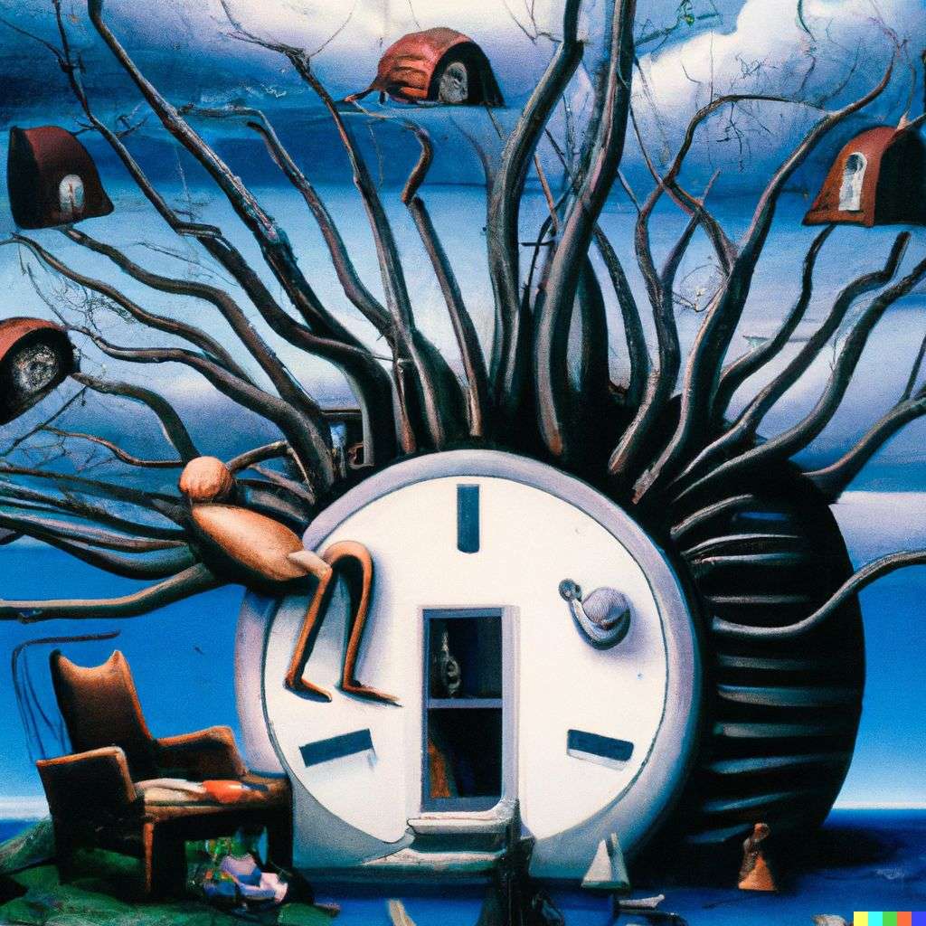 a representation of anxiety, by Jacek Yerka